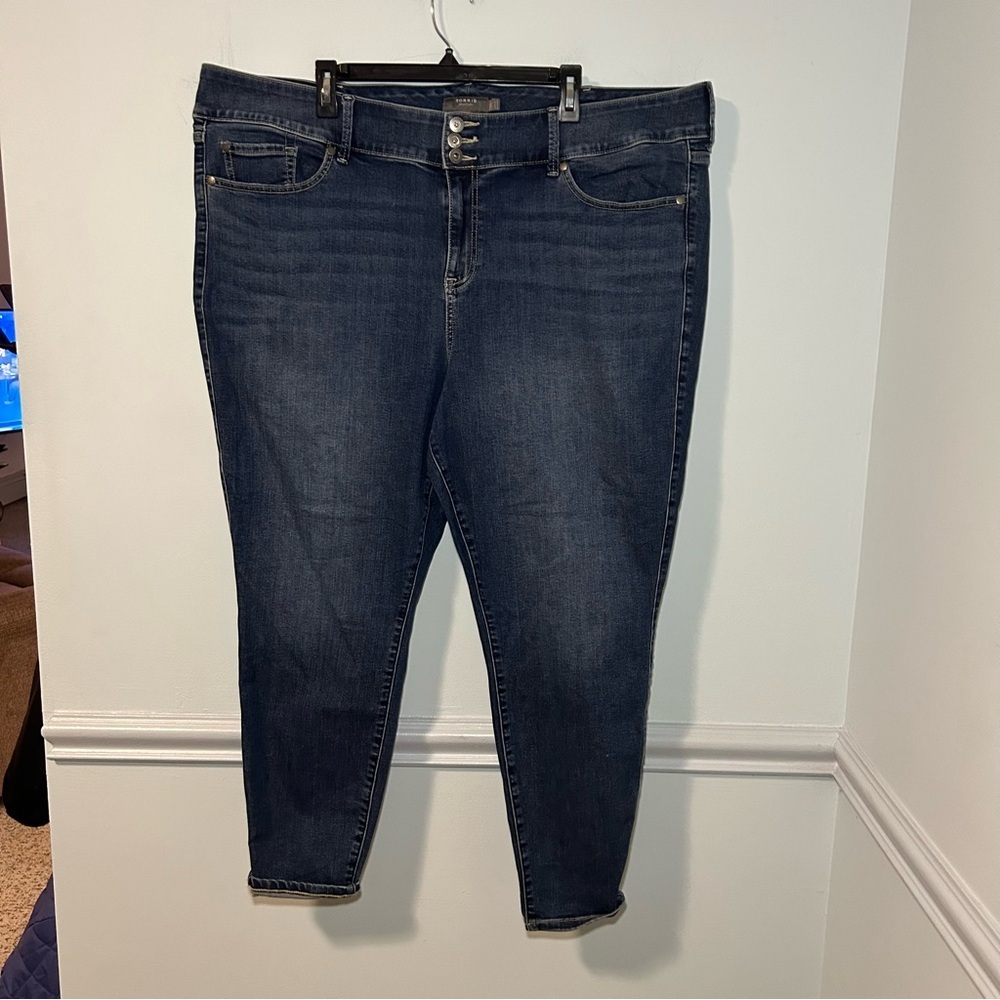 Torrid Super Soft Blue Denim Jeggings Size 26R